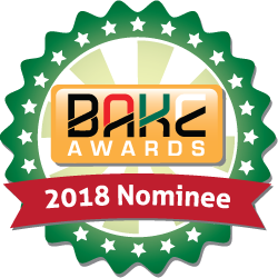 BAKE Awards 2018 Nomination Badge