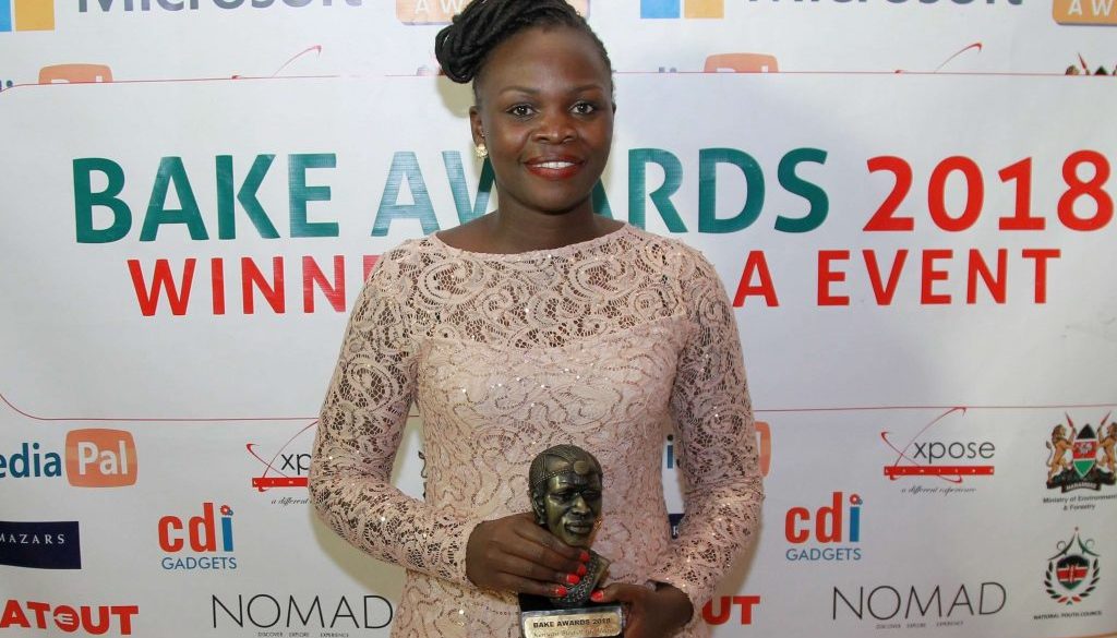 2018 Kenyan Blog of the year winner Bonita Aluoch