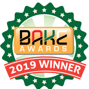 BAKE Awards 2019 Winners Badge